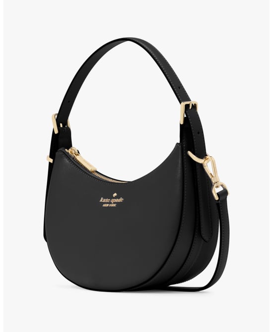 Nova Saffiano Leather Crescent Shoulder Bag - Image 4