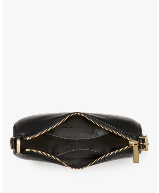 Nova Saffiano Leather Crescent Shoulder Bag - Image 5