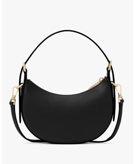 Nova Saffiano Leather Crescent Shoulder Bag - Image 6