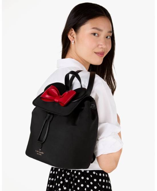 Disney X Kate Spade New York Minnie Mouse Faille 3D Backpack - Image 2