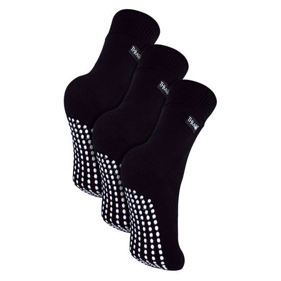 1-pack barn inomhus termiska tofflor strumpor med grepp - Image 1