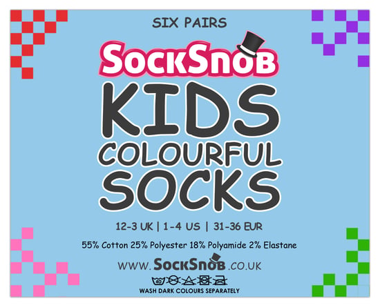 24 Multipack of Kids Cotton Rich Socks | Ideal Socks for Boys & Girls - Image 2