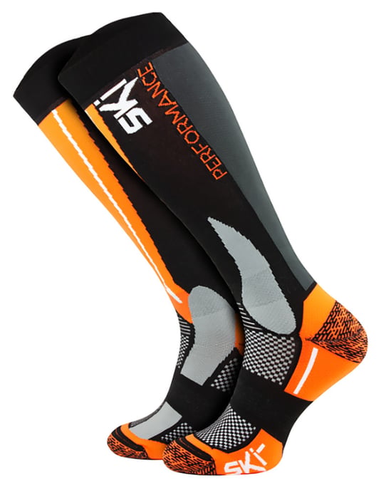 Kids High-Performance Ski Socks | Technical Knee High Snowboard Socks - Image 1