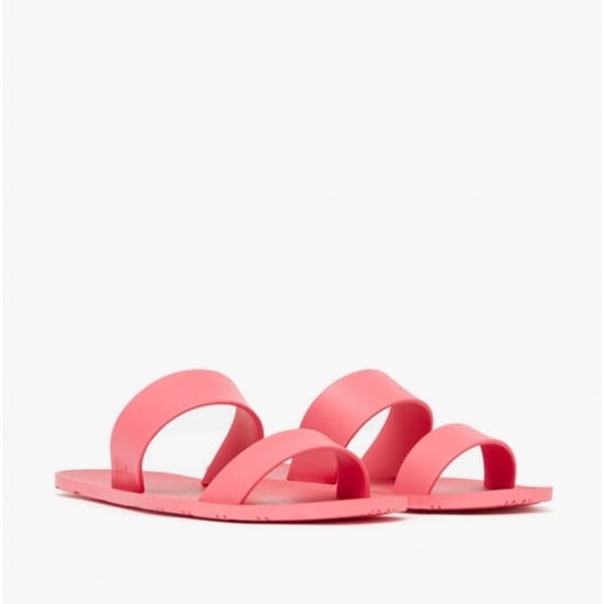 ARA Ladies Recycled Rubber Mule Sandals Pink - Image 4