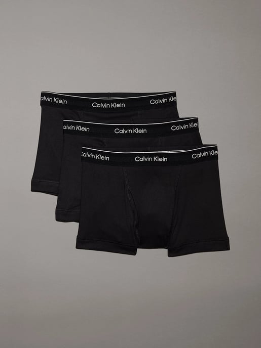 Calvin Klein KATOEN KLASSIEKERS Heren 3-Pack Boxers Zwart - Image 3
