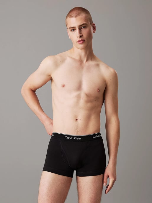 Calvin Klein KATOEN KLASSIEKERS Heren 3-Pack Boxers Zwart - Image 4