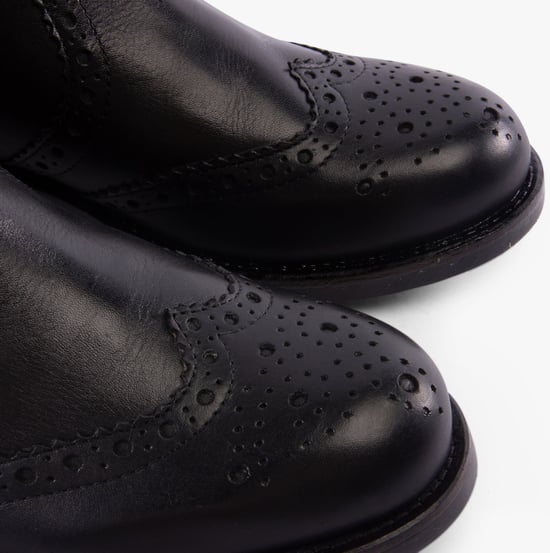 Band Wagon ELGIN Mens Chelsea Boots Black - Image 2