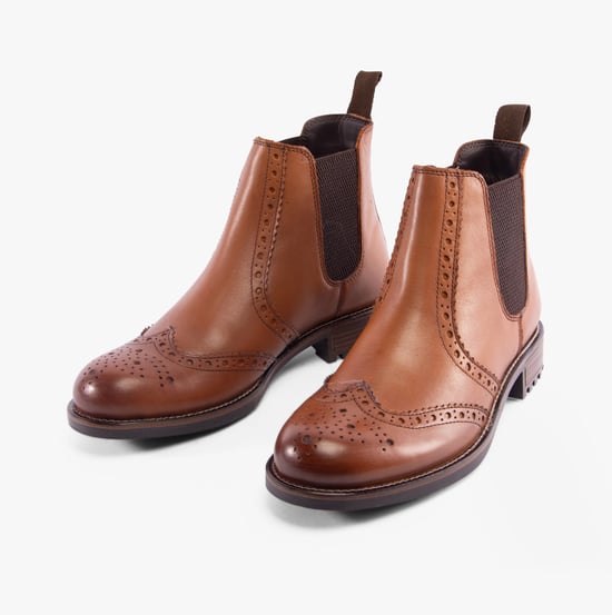 Band Wagon ELGIN Mens Chelsea Boots Tan - Image 2