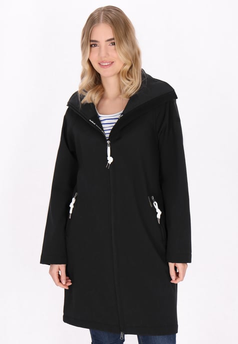 Schmuddelwedda jas vrouwen zwart - Image 3