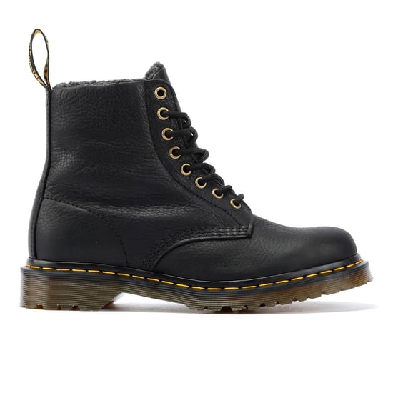 Dr. Martens 1460 WL Grizzly Leather Black Boots - Image 5