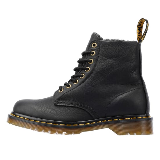 Dr. Martens 1460 WL Grizzly Leather Black Boots - Image 6