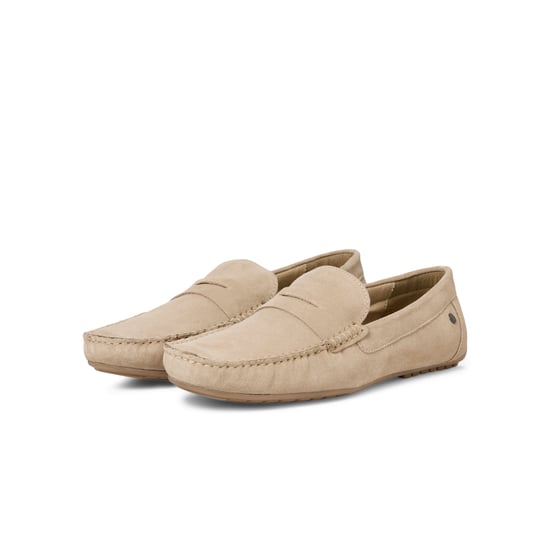 Jack & Jones Instappers Jensen Suede Loafer Beige - Image 2