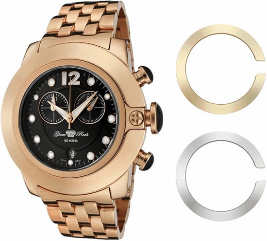 Glam Rock Ladies Watch Quartz pink - Image 1