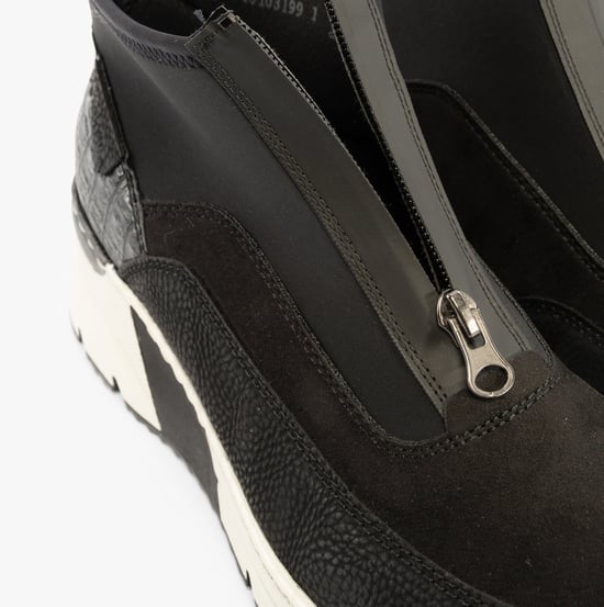 Rieker N6352-00 Womens Boots Black - Image 3
