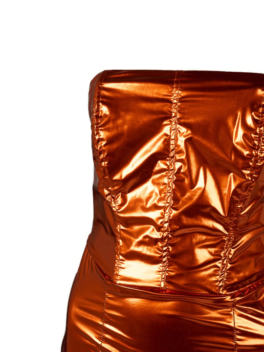 Patrizia Pepe Dress Woman's Orange - Image 3