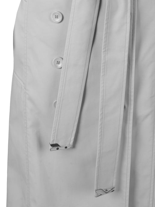 Patrizia Pepe Trench-coat Woman's Grey - Image 4