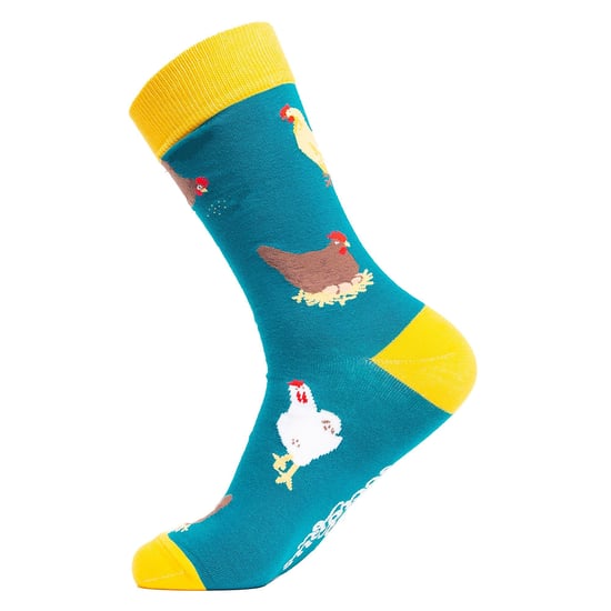 Bird Pattern Novelty Cotton Socks for Adults - Image 2