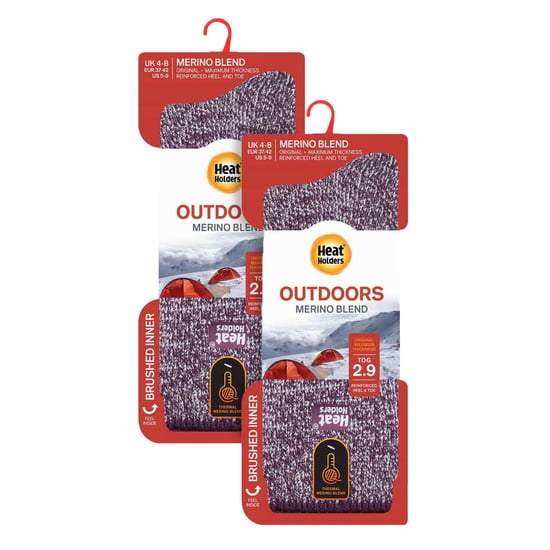 Damer 2-Pack Merinoull Termostrumpor - Image 2
