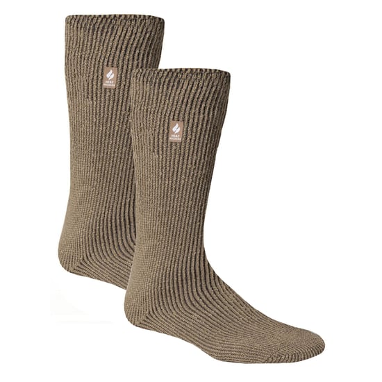 Mens 2 Pack Original Thermal Brushing Socks - Image 1