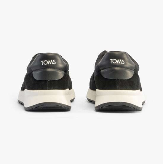 TRVL LITE RETRO Mens Trainers Black - Image 2