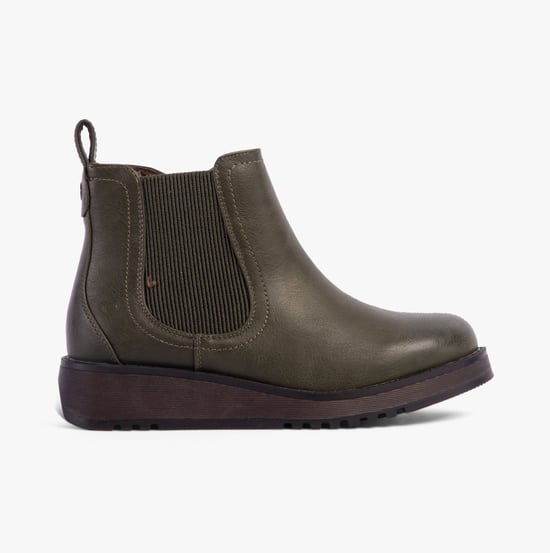 Heavenly Feet NEW ROLO2 Womens Boots Khaki - Image 1