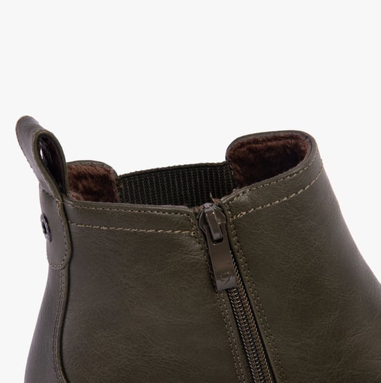 Heavenly Feet NEW ROLO2 Womens Boots Khaki - Image 3