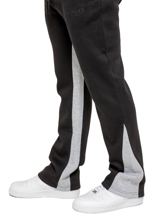 Enzo Milano | Heren Flared Joggers - Image 4