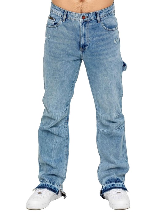 Enzo Milano | Jeans med delad fåll för herrar - Image 2