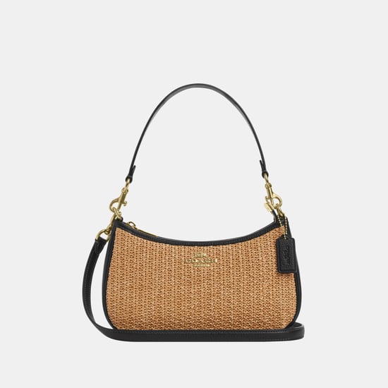 Teri Shoulder Bag in Straw - Image 1