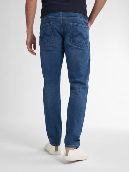 Petrol Industries - Heren Sherborne Classic Slim Fit Jeans Palmstone - Blauw - Image 4