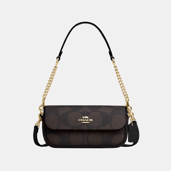 Hailey Flap Bag in Maxi Signature Canvas - Image 1