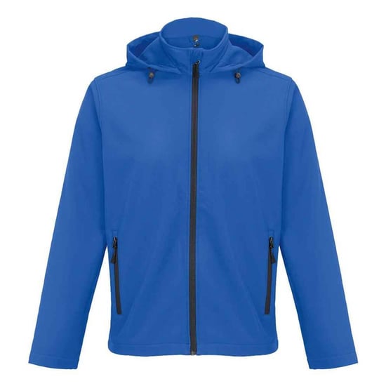 SOLS Heren Race Hoodie Softshell Jas (Koninklijk Blauw) - Image 1