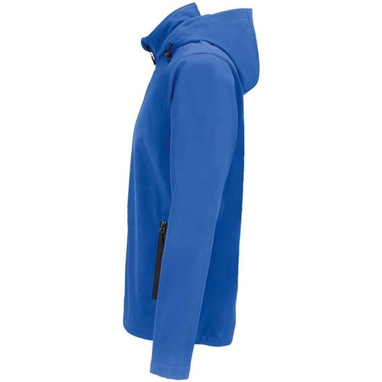SOLS Heren Race Hoodie Softshell Jas (Koninklijk Blauw) - Image 3