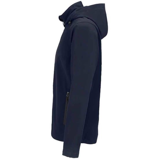 SOLS Heren Race Hooded Soft Shell Jacket (Frans Marineblauw) - Image 3