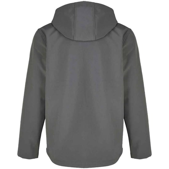 SOLS Heren Race Hooded Soft Shell Jas (Koolgrijs) - Image 2