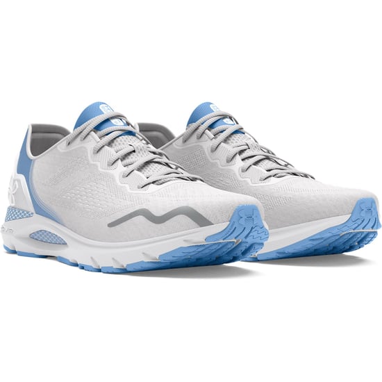 Women's Under Armour HOVR Sonic 6 Running Shoes in Grey - Image 3
