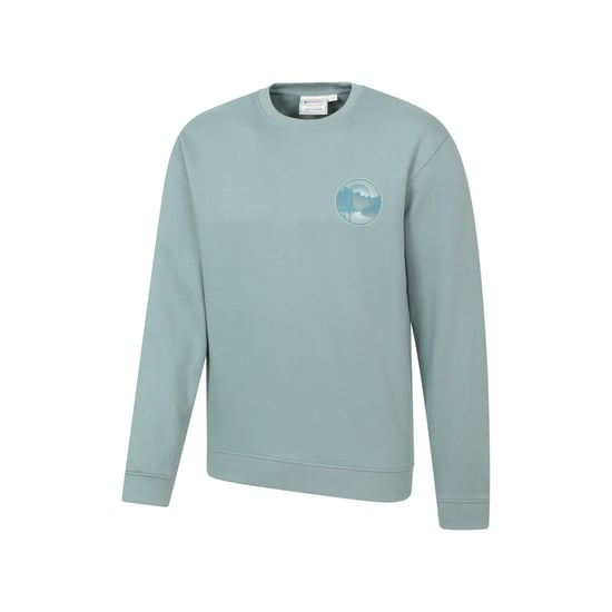Mountain Warehouse Mens Tree Ring Sweatshirt (Light Khaki) - Image 4