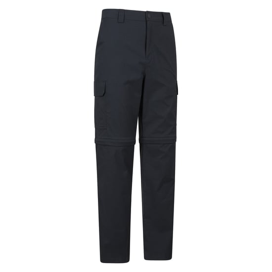 Mountain Warehouse Heren Delta Stretch Zip-Off Regular Cargo Broek (Zwart) - Image 3