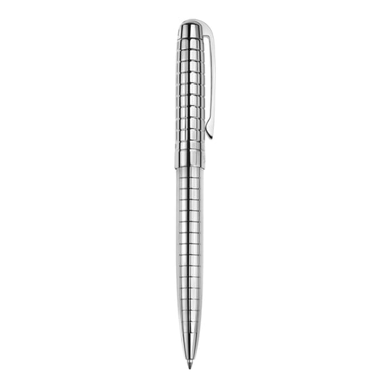 Gevril Ave of Amertica Sterling Silver Ballpoint Pen with diamonds on clip - Image 3