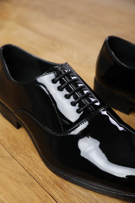 Wheres That From Mens 'Michael' Oxford Lace Up Work Dress Shoes - Image 2
