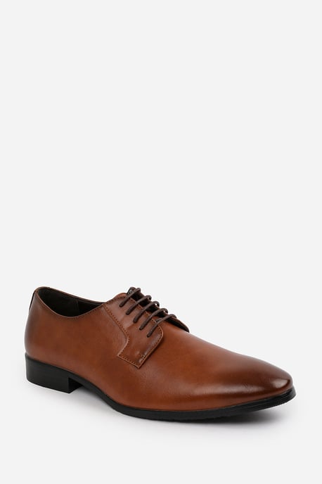 Wheres That From Mens 'Elliot' Lace Up Derby Formal Dress Work Shoes - Image 6