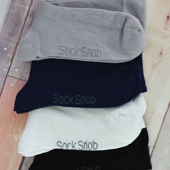 Sock Snob - 12 paar kindersokken van effen bamboe - Zwart - Image 4