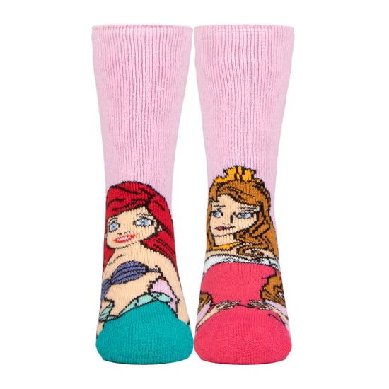 3 par multipack Disney-strumpor för flickor - Värmehållare - Värmehållare för barn - Lite Princess-strumpor - Disney Princess - Image 5