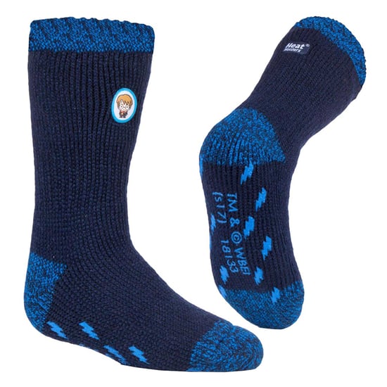 Heat Holders - Childrens Character Non Slip 2.3 TOG Winter Warm Thermal Slipper Socks with Grippers - Harry Potter Boys - Image 3