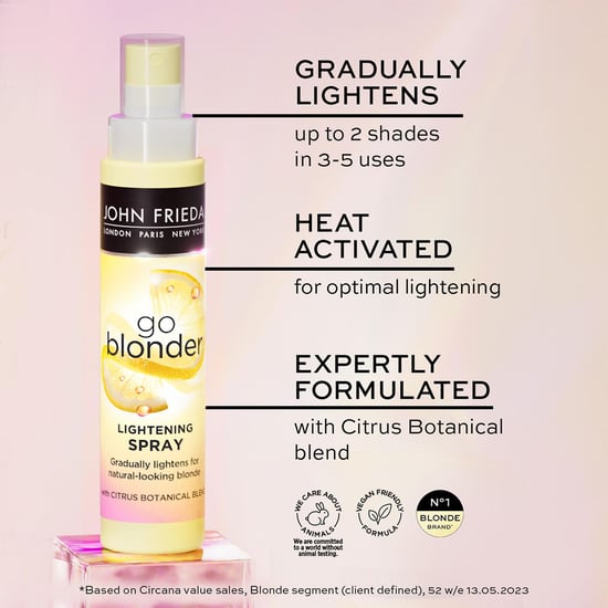 John Frieda Go Blonder Lightening Spray for Healthier-Looking Hair 100ml, 2 Pack - Image 2