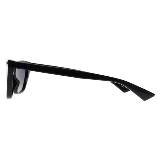 Gucci Cat Eye Womens Shiny Black Grey Gradient Polarized GG1815S - Image 3