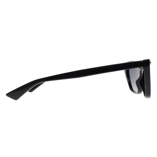 Gucci Cat Eye Womens Shiny Black Grey Gradient Polarized GG1815S - Image 4
