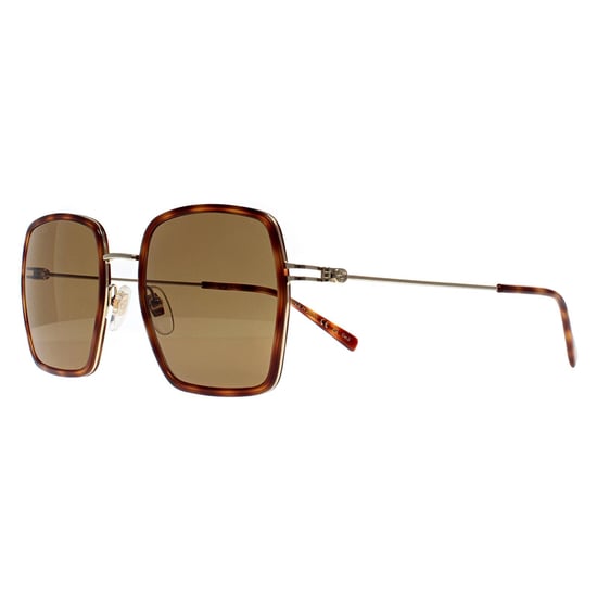 Gucci Square Womens Havana Gold Brown GG1848S - Image 2