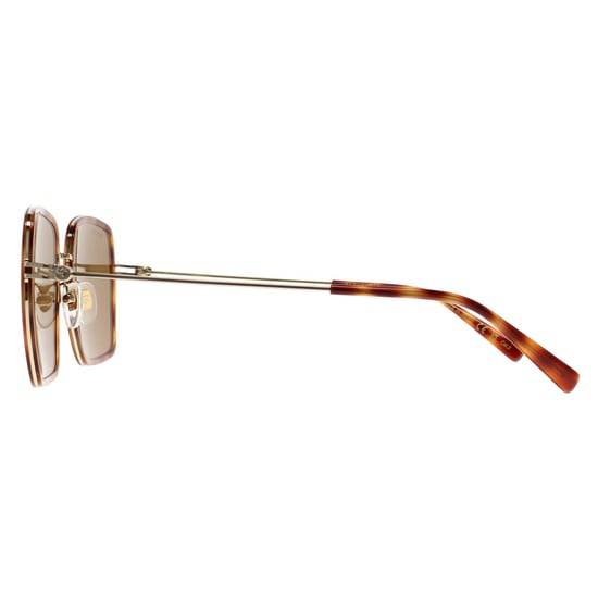 Gucci Square Womens Havana Gold Brown GG1848S - Image 3