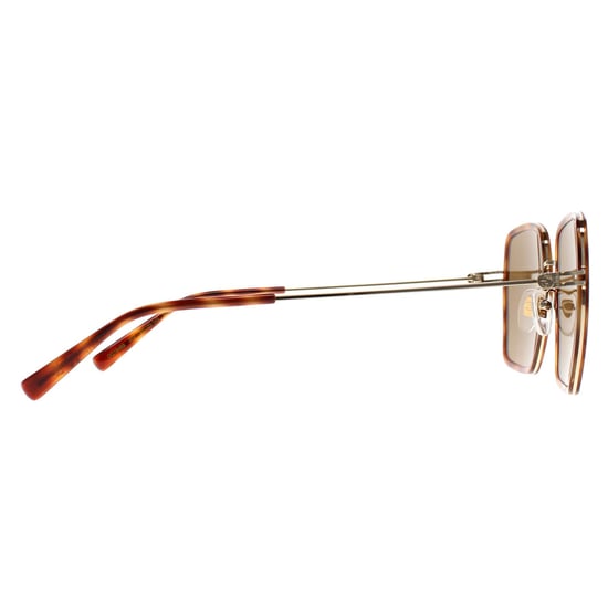 Gucci Square Womens Havana Gold Brown GG1848S - Image 4